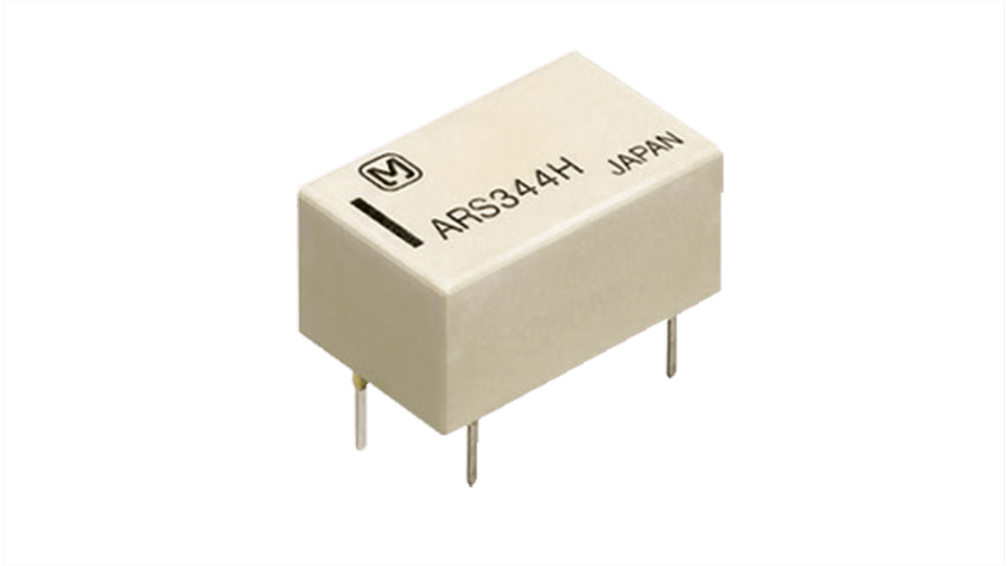 Nagyfrekvenciás RF-relé SPDT, Nyomtatott áramkörre szerelhető, 3GHz, 4.5V dc
