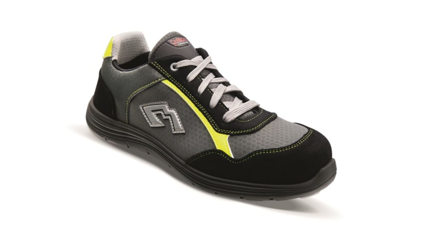 LEMAITRE SECURITE BUZZ S3 Unisex Grey Composite Toe Capped Safety Trainers, UK 3, EU 36