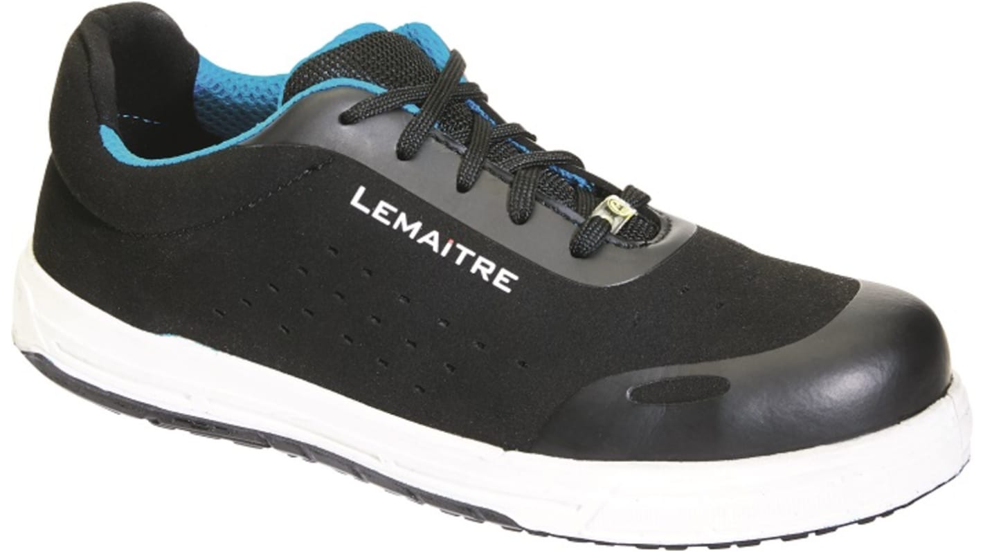 LEMAITRE SECURITE OHMEX Unisex Black  Toe Capped Low safety shoes, UK 4, EU 37