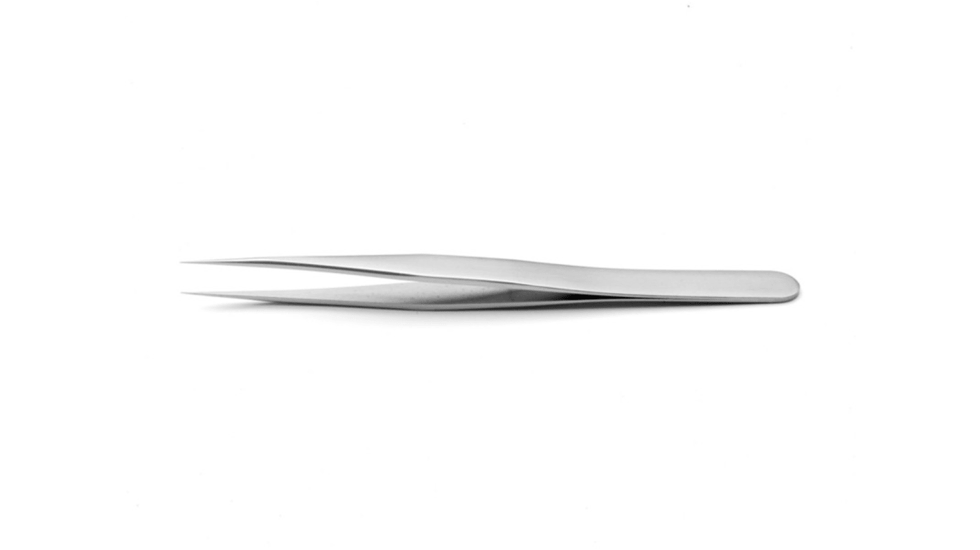 ideal-tek 120 mm, Stainless Steel, Straight Fine, Tweezer