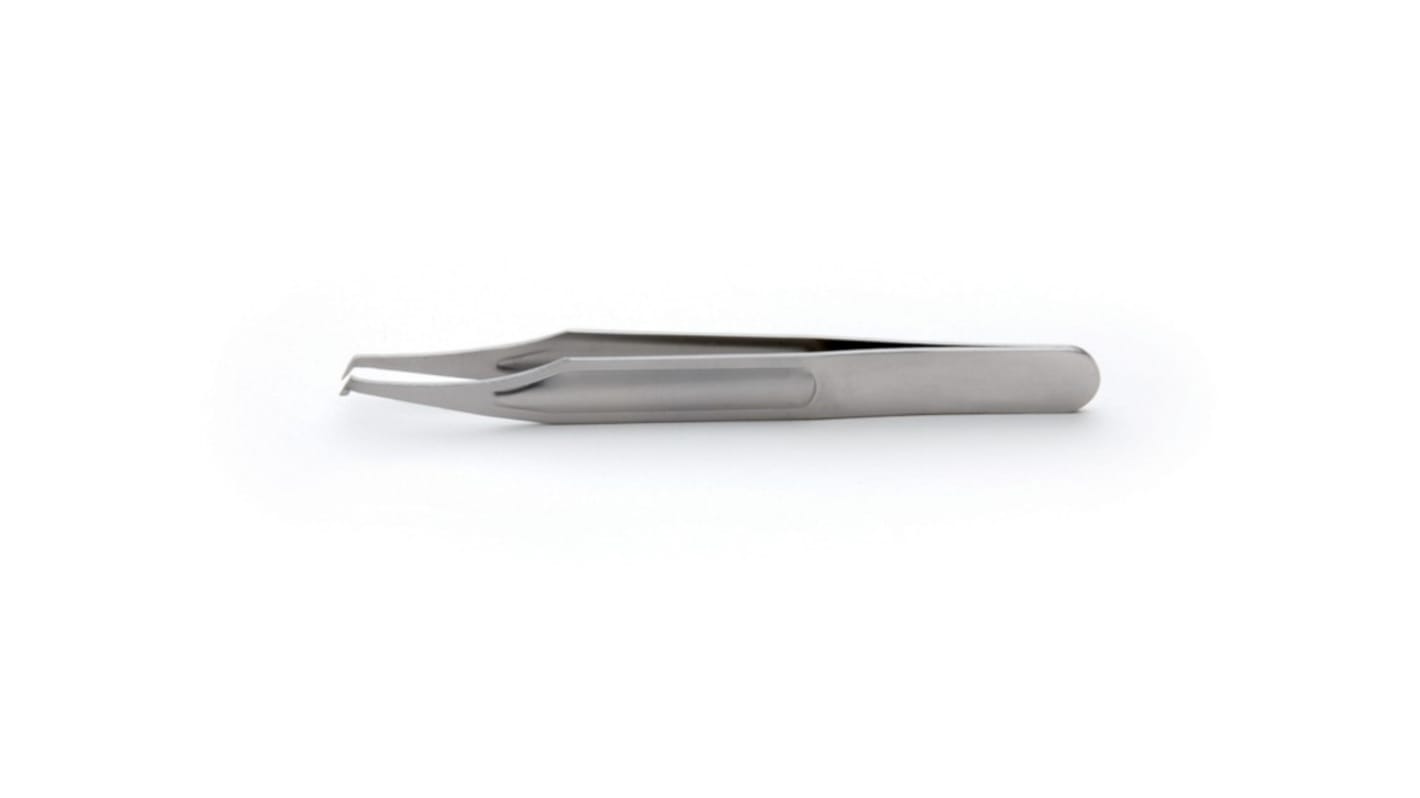 ideal-tek 100 mm, Stainless Steel, Angle, Tweezer