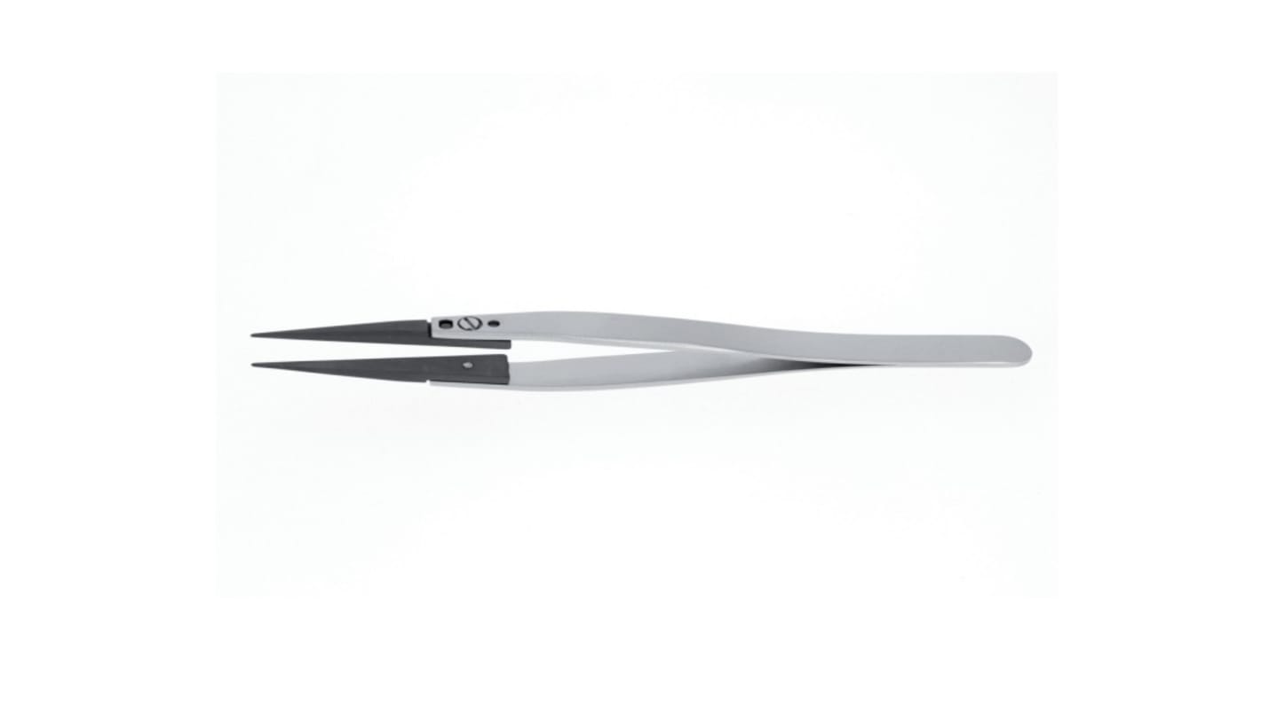 ideal-tek 135 mm, Stainless Steel, Fine, Straight, Tweezer