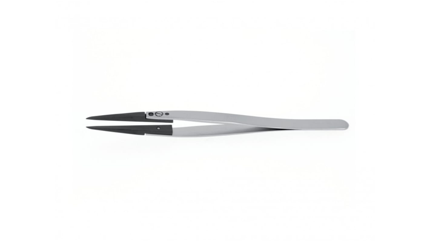 ideal-tek 135 mm, Stainless Steel, Fine, Straight, Tweezer