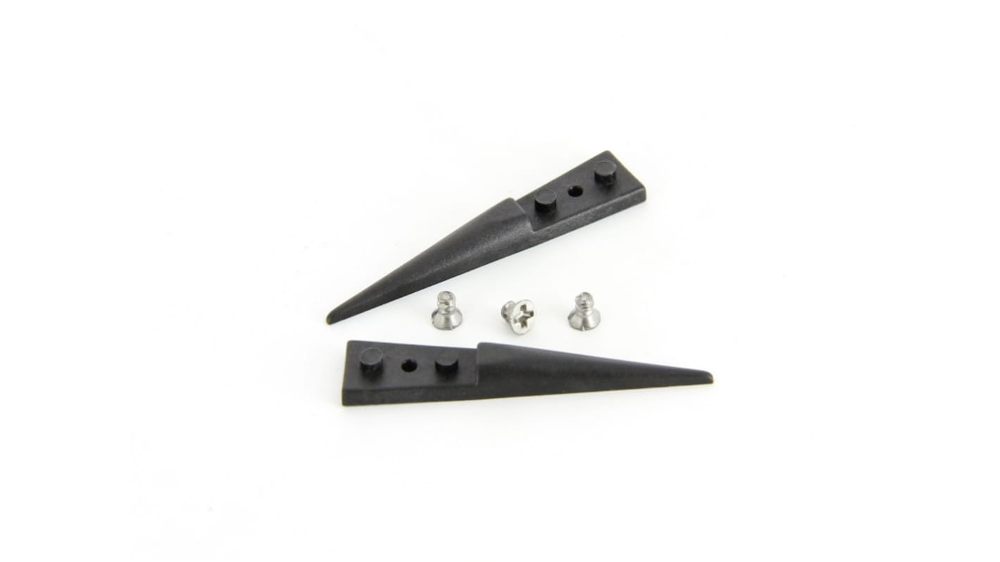 ideal-tek 40 mm, Carbon Fibre, Straight, Tweezer Tips