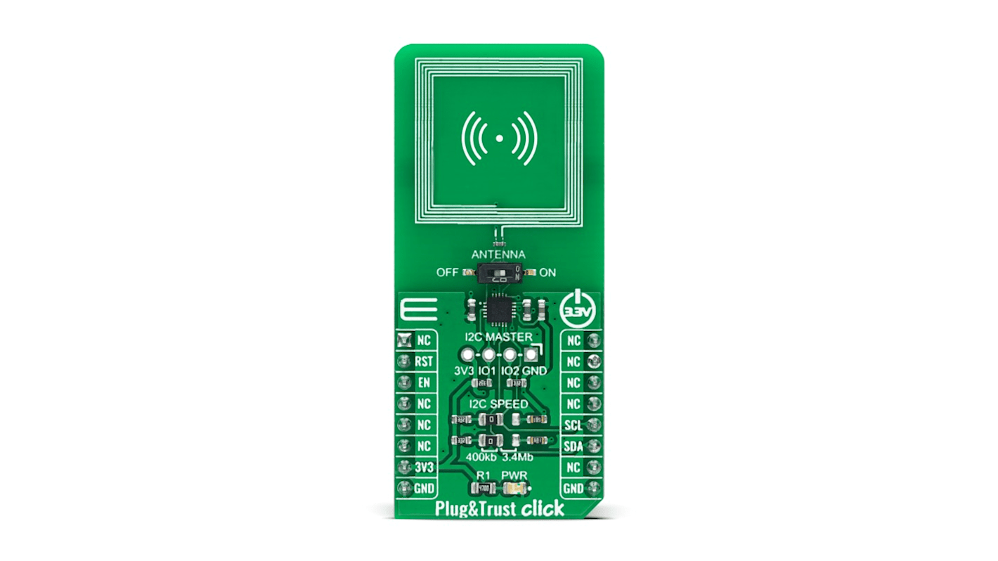 Scheda di sviluppo Plug&Trust Click MikroElektronika