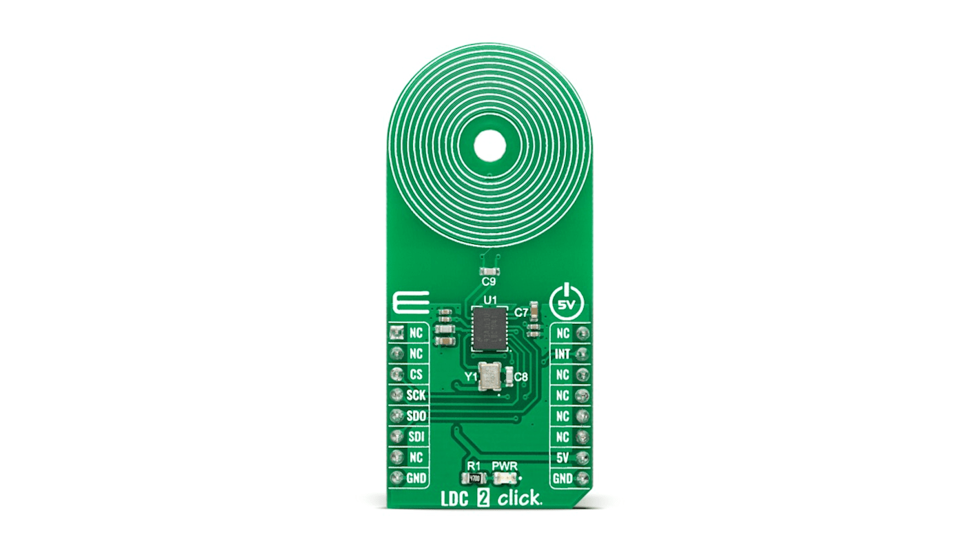 Module de développement pour capteur MikroElektronika pour Capteur inductif