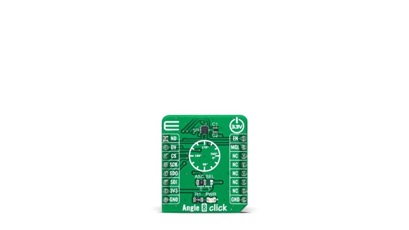 Module de développement pour capteur MikroElektronika pour Sonde coudée