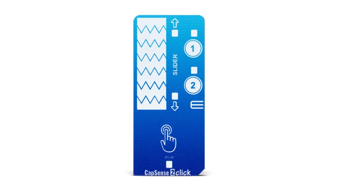 MikroElektronika CapSense 2 Click Capacitive Touch Add On Board for CAP1114 for mikroBUS socket