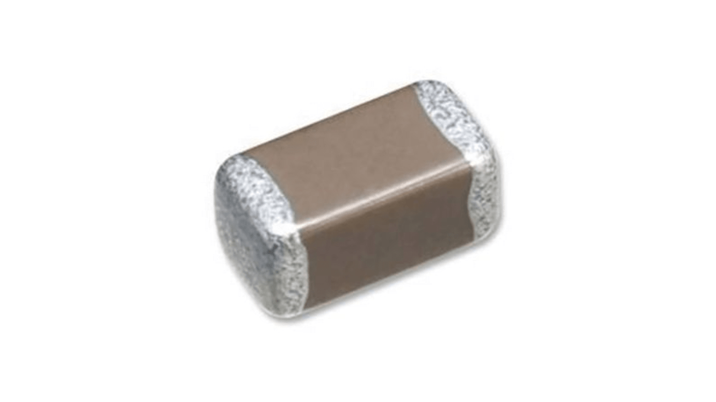Condensatore ceramico multistrato MLCC, AEC-Q200, 1206 (3216M), 100nF, 50V cc, SMD, C0G (NP0)