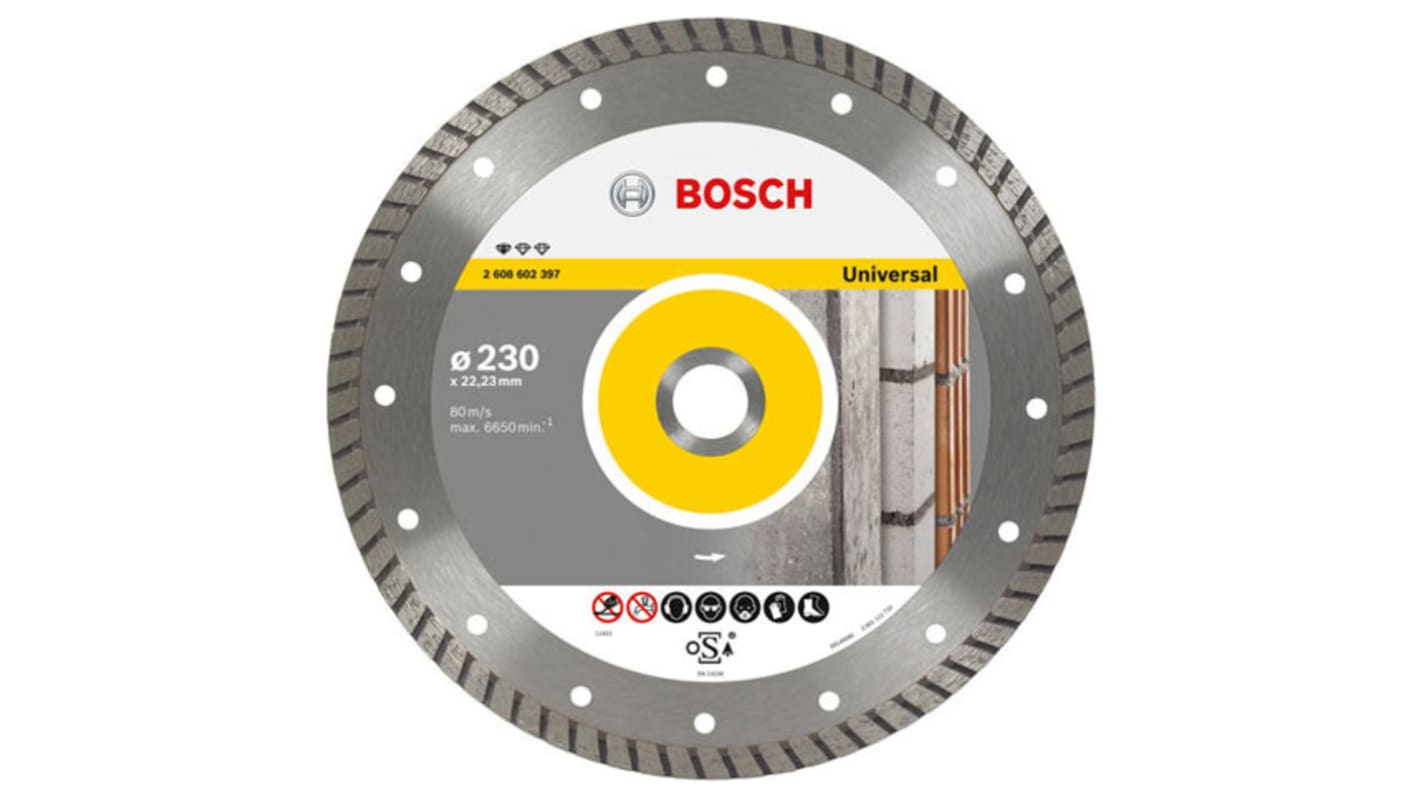 Bosch Diamond Cutting Disc, 230mm x 2.5mm Thick