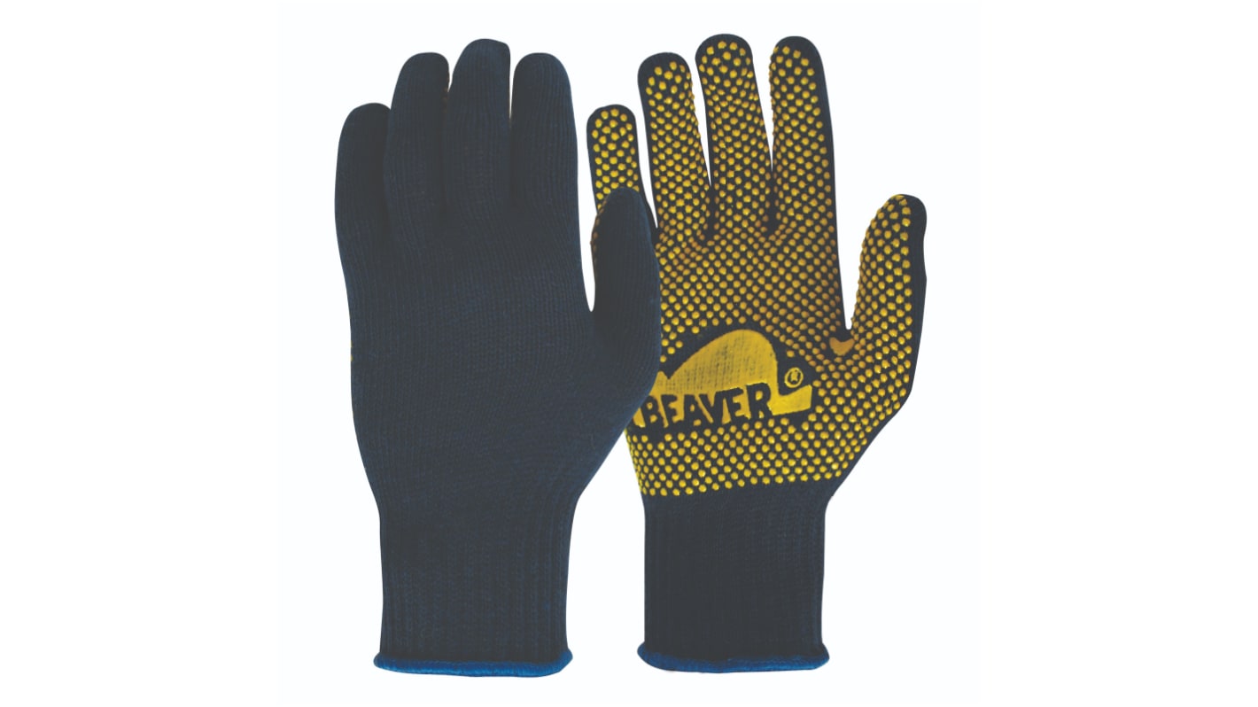 FRONTIER Blue Polycotton General Purpose Work Gloves, Size 9