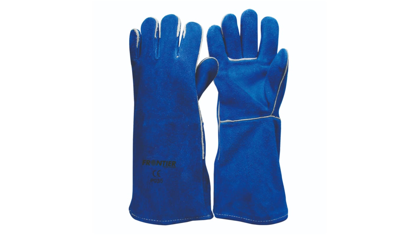 FRONTIER Blue Welding Gloves