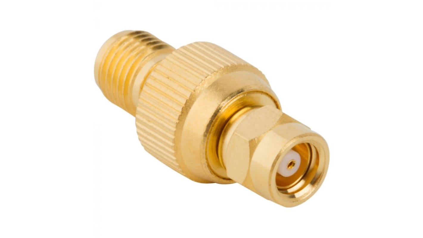 Adaptador coaxial Amphenol RF 242175, Conector hembra SMA a Conector Macho SMA