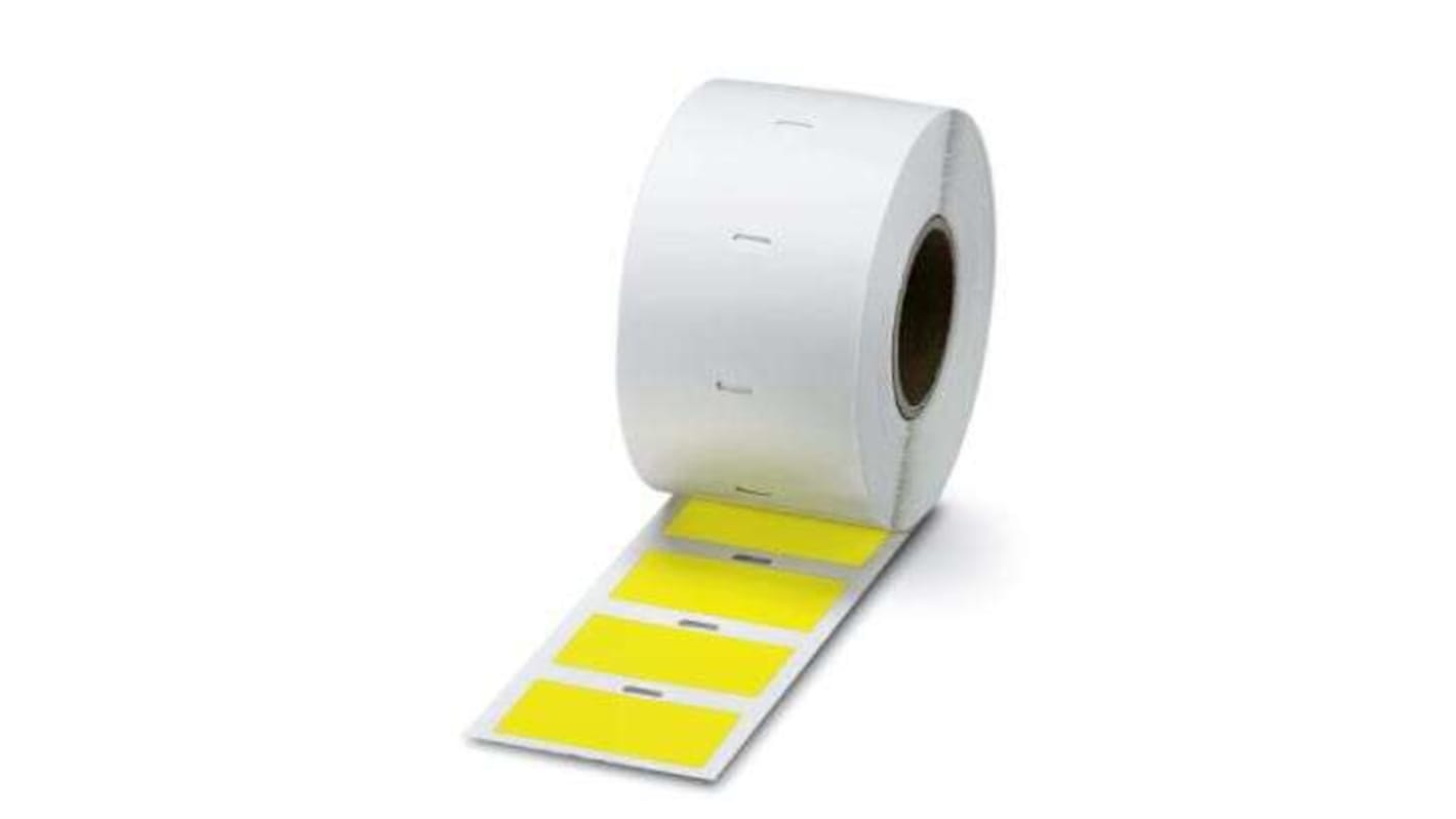 Etiquette Phoenix Contact 25 m x 51 mm sur Jaune