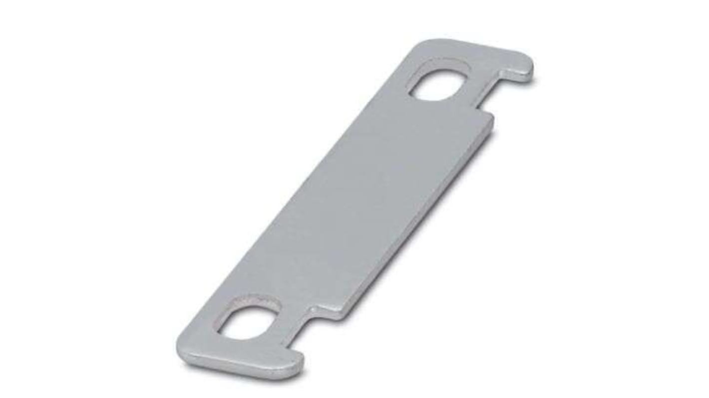 Phoenix Contact WMTB-AL Cable Tie Cable Marker, Grey, 10 - 40mm Cable