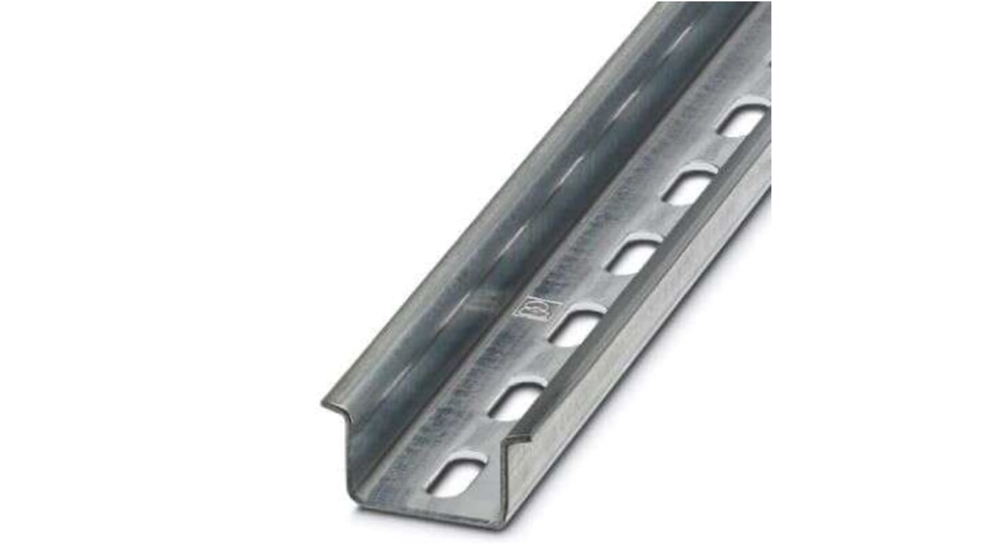 Rail DIN Phoenix Contact 2000mm x 35mm x 15mm, Perforé