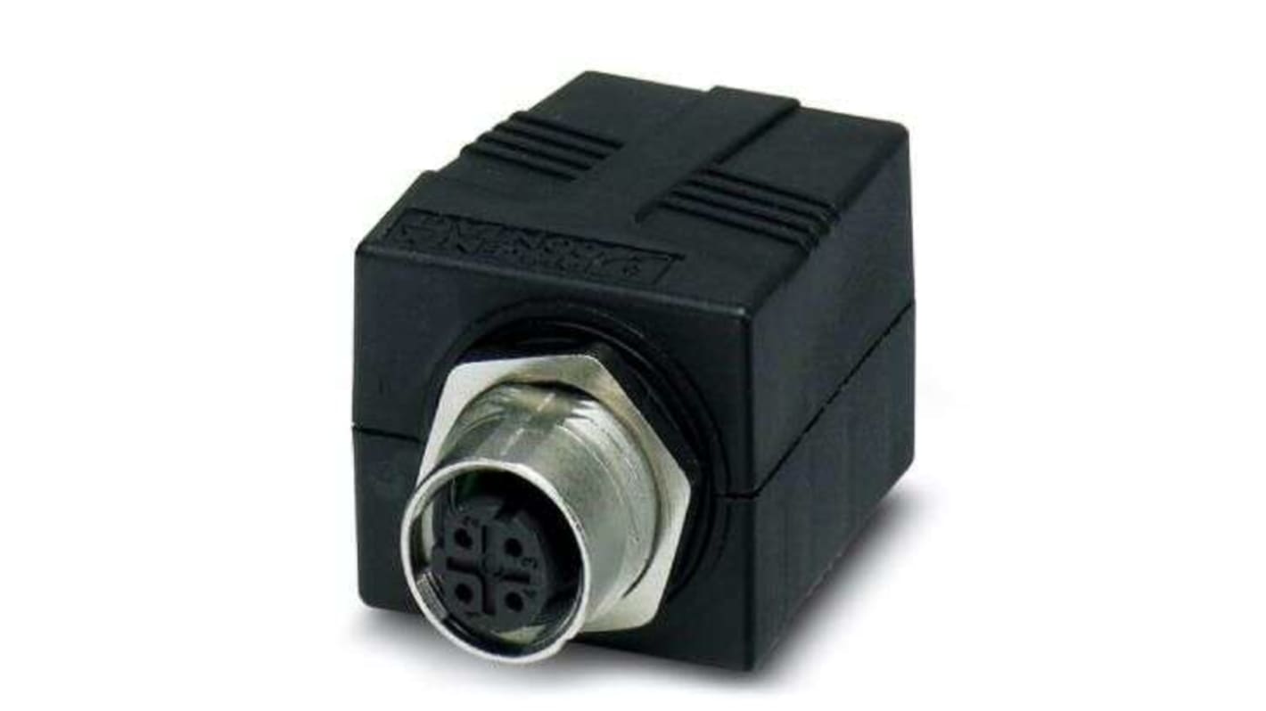 Conector Ethernet Cat5 Conector hembra Phoenix Contact serie SACC-MSX-8QO