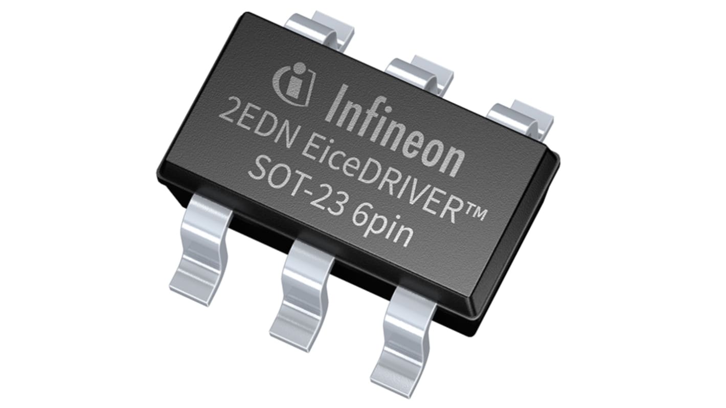 Infineon 2EDN7534BXTSA1, 5 A, 4.5 → 20V 6-Pin, SOT-23