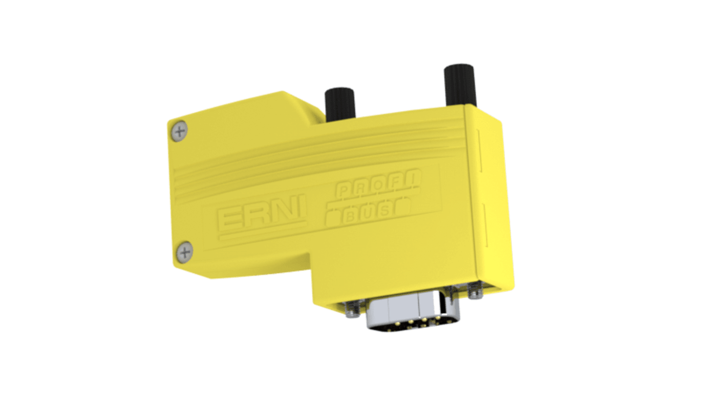 Conector D-sub ERNI, Recto, Montaje de Cable, Hembra/Macho