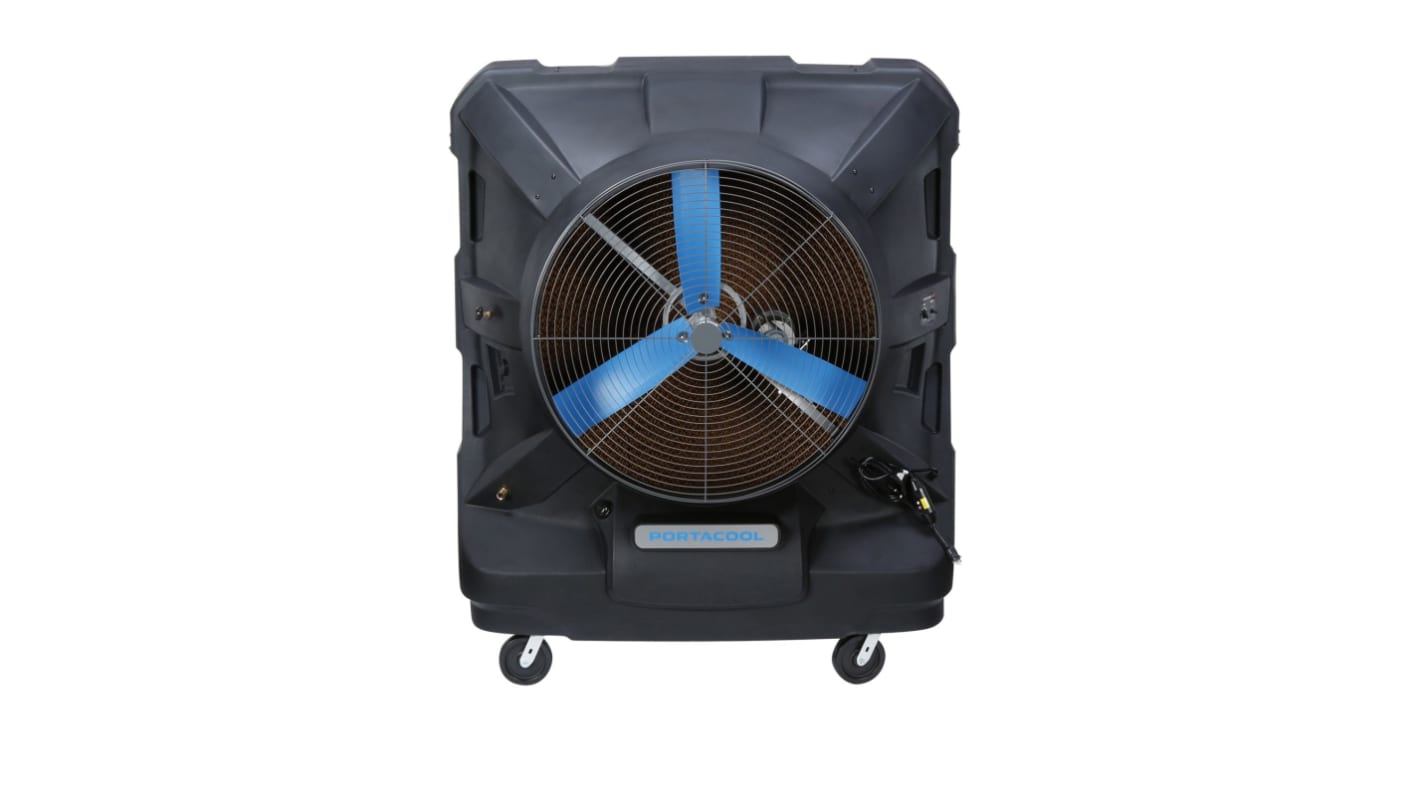 Climatizador evaporativo Portacool B.V serie Jetstream 270, refrigeración 523m², caudal 22500cfm, ruído 80dB,