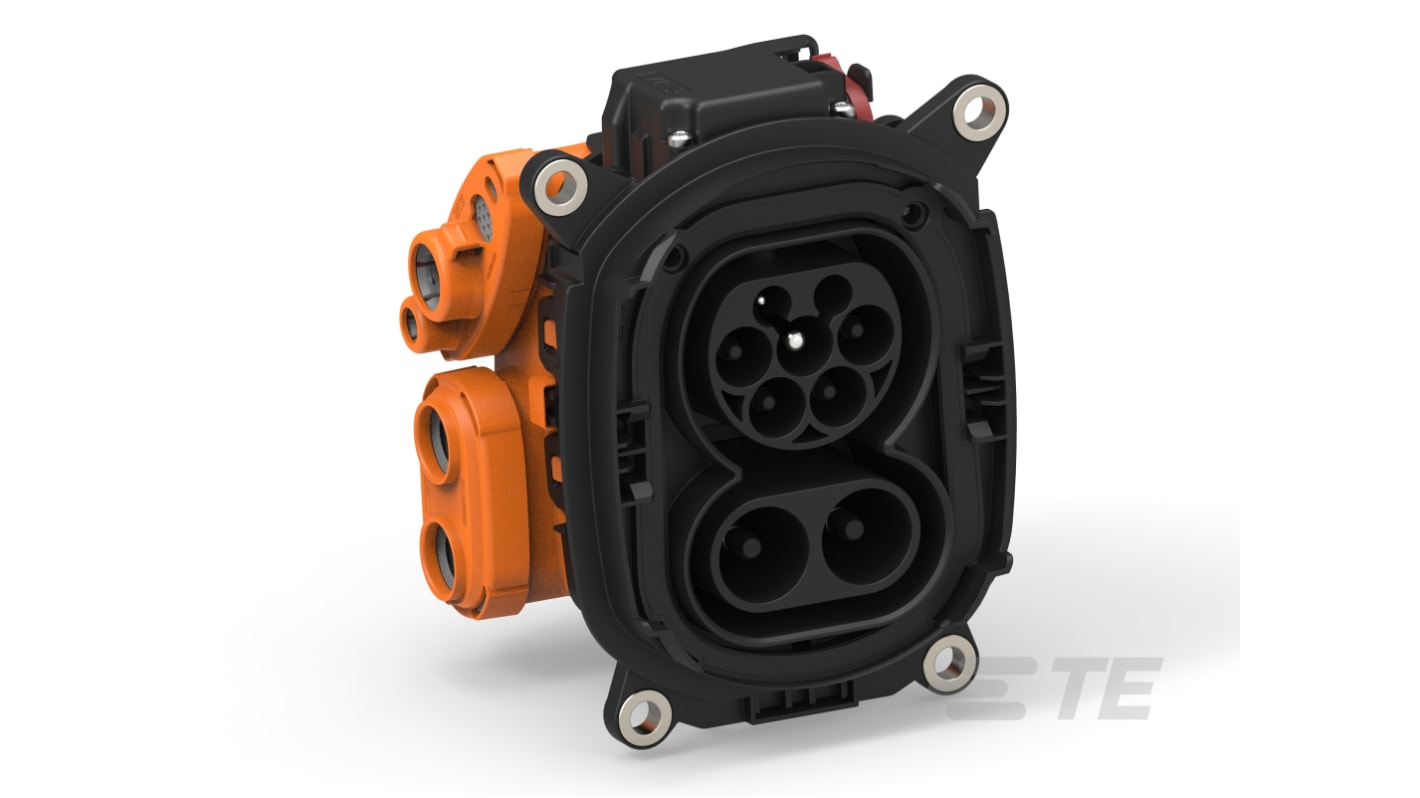 TE Connectivity, CCS2 Charging Inlet Socket, 32A 250 V ac, 1000 V dc