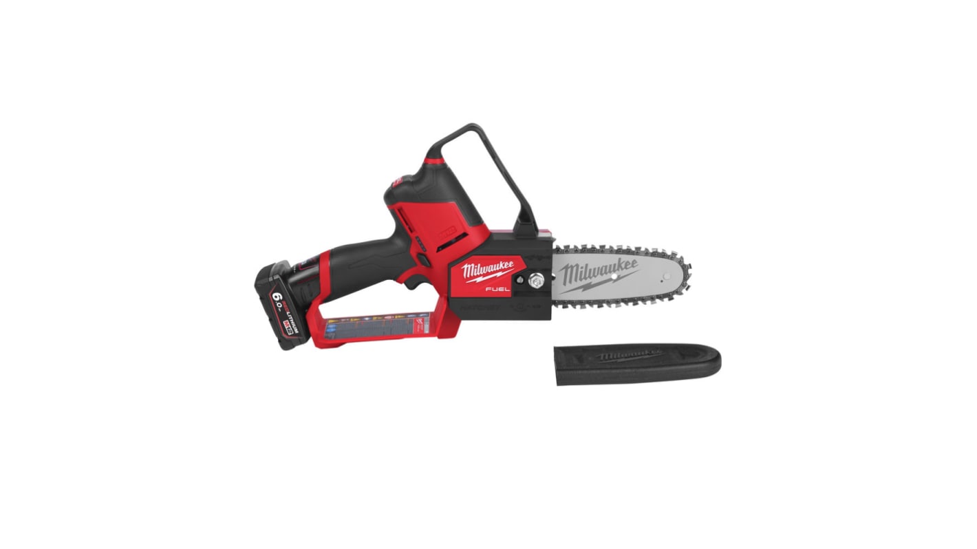 Battery powered chainsaw milwaukee clearance