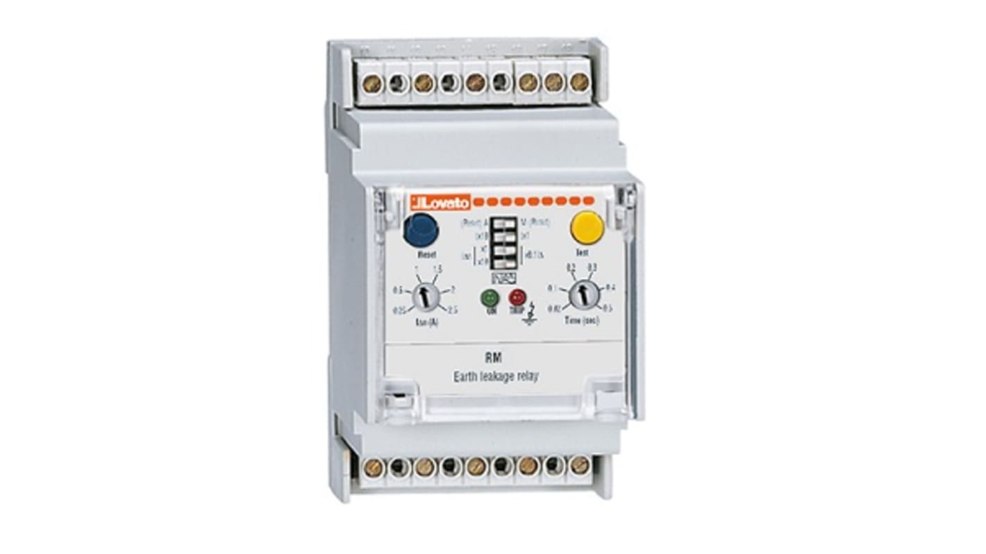 MODULAR EARTH LEAKAGE RELAY RM 110-415VA