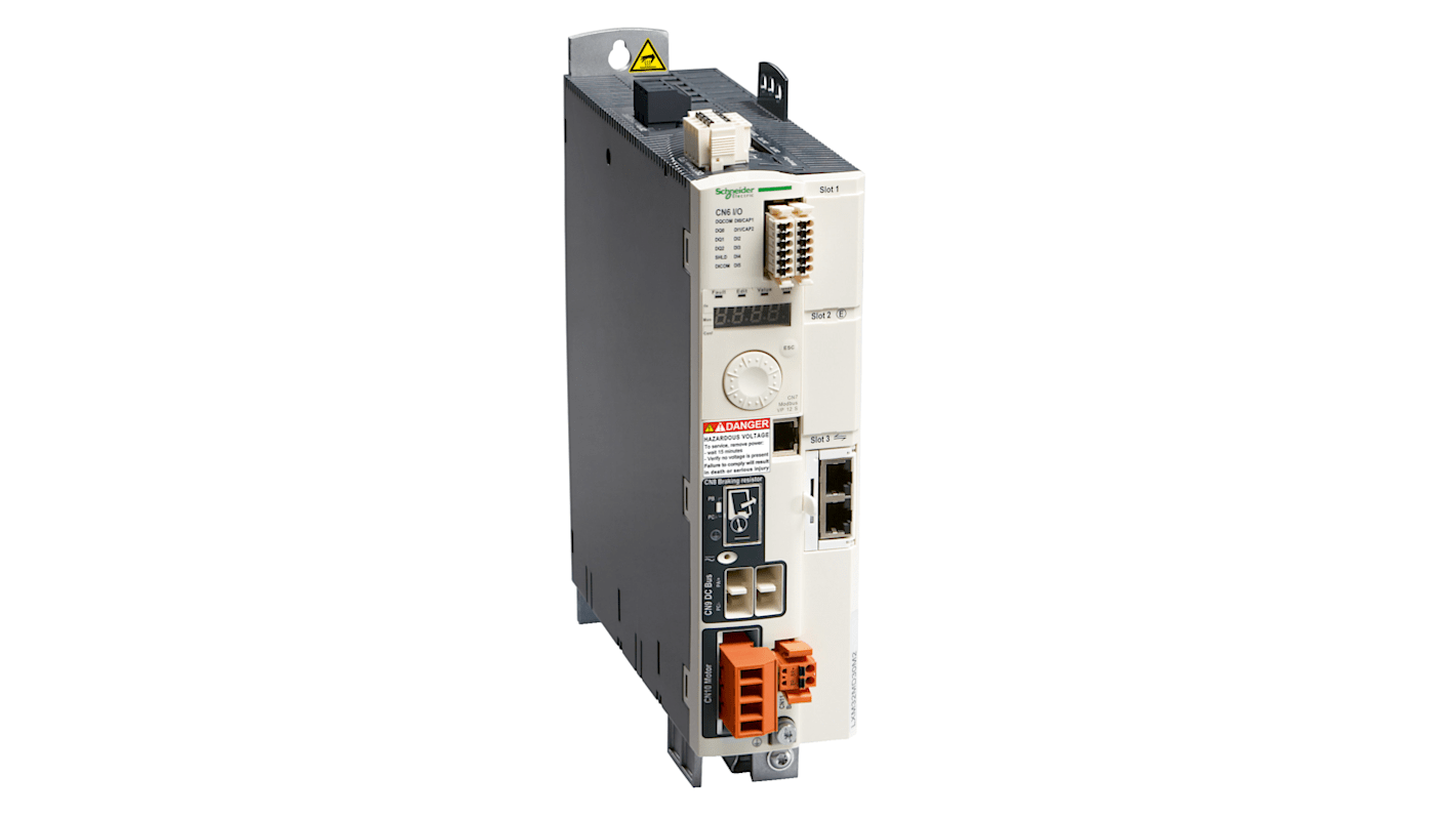 Schneider Electric 0.9 kW Servo Drive, 208 → 480 V, 3 Phase, 3 A, Encoder Feedback Function, 480 V