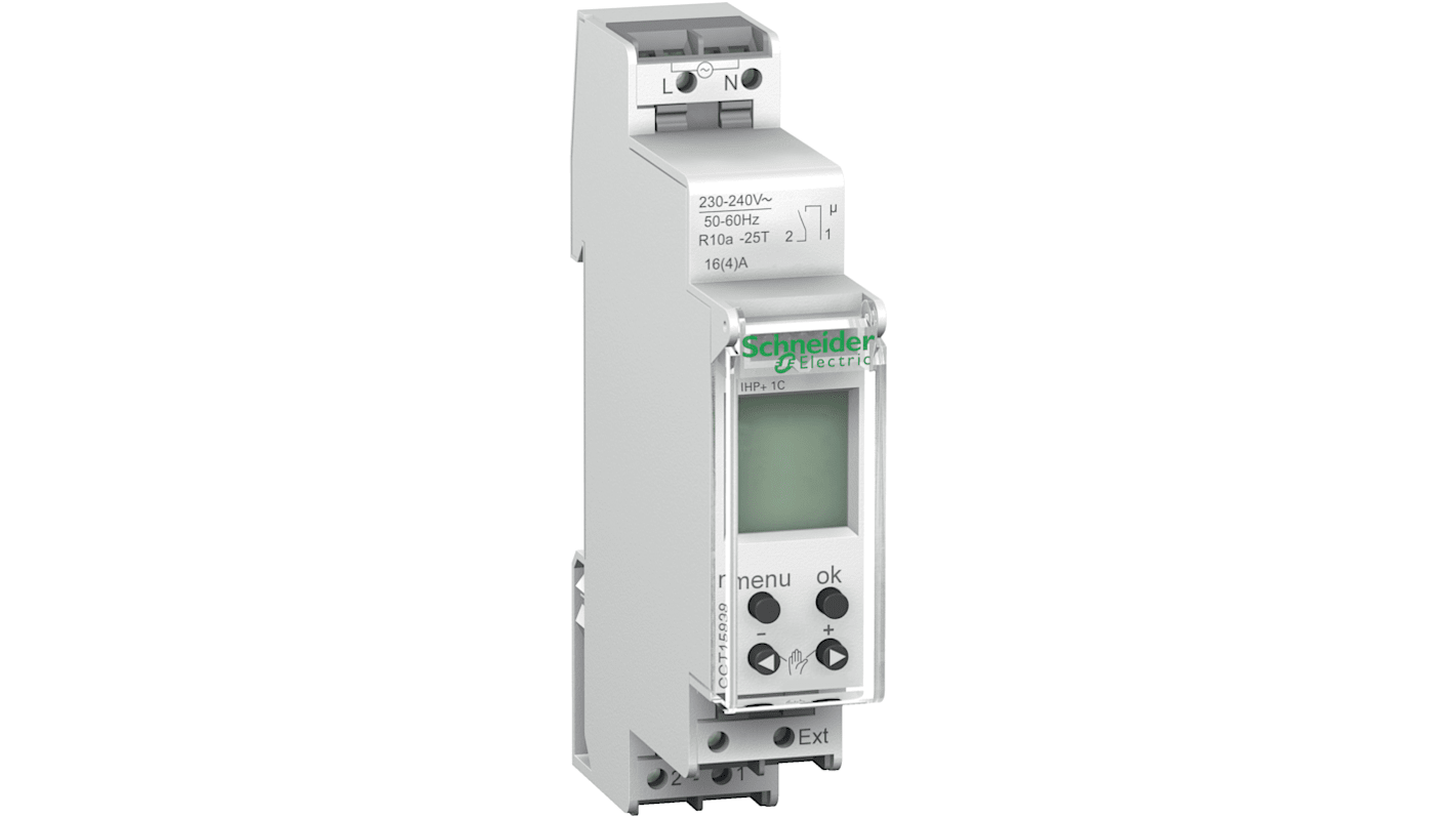 Schneider Electric Digital Time Switch 230 V ac, 1-Channel