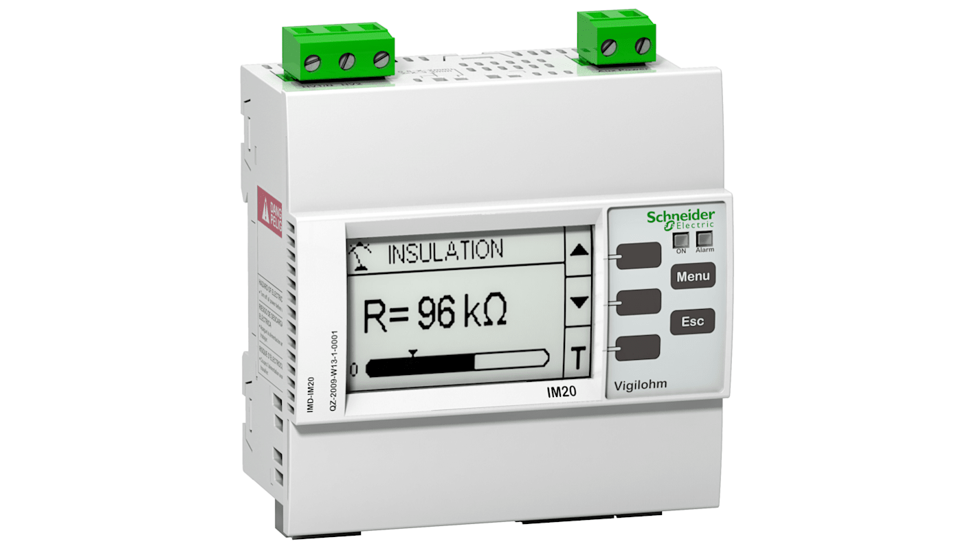 Schneider Electric IMD-IM20 Isolationsprüfgerät, 415V Isolationswiderstand Prüfgerät