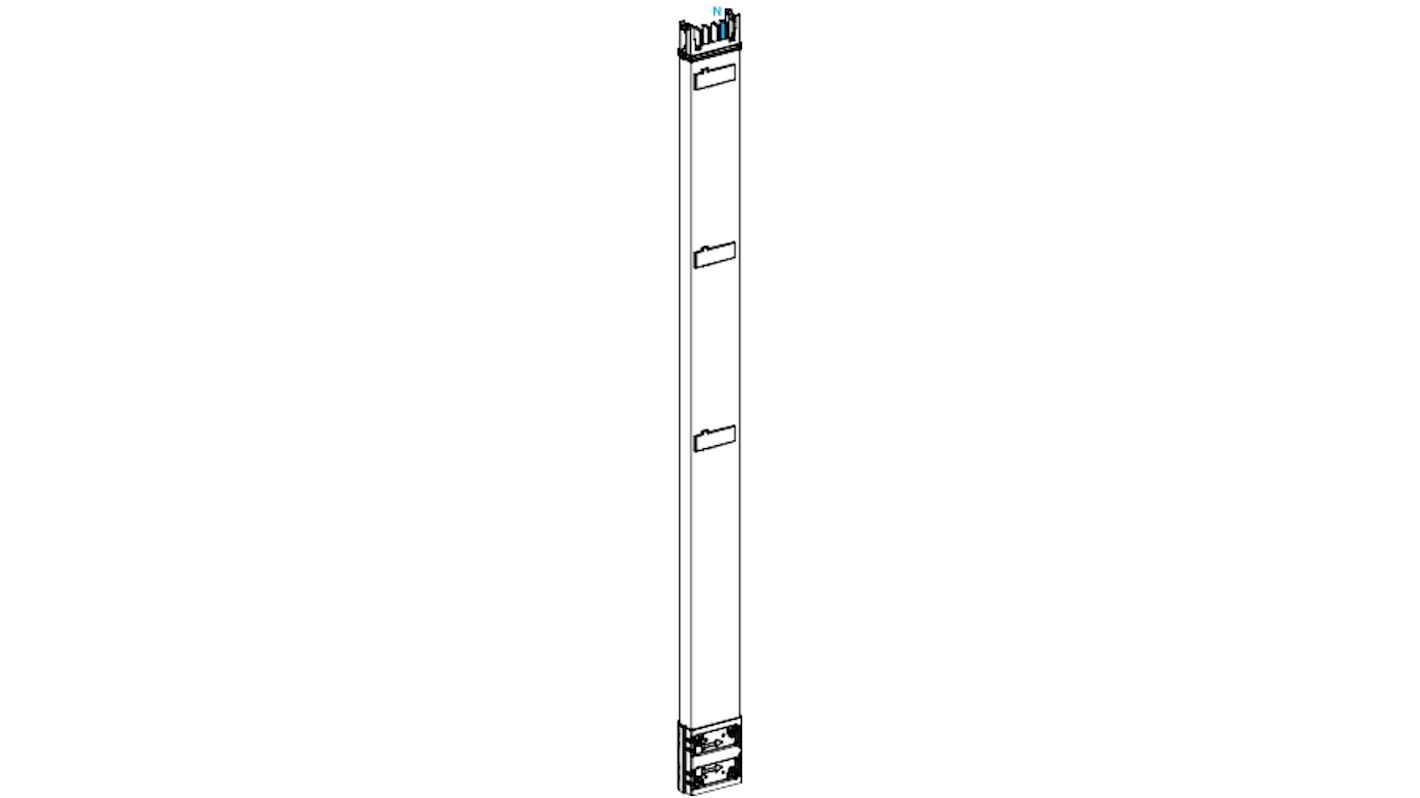 Schneider Electric Canalis KS Sammelschiene Anschluss, Typ Sammelschienen-Kabelkanal, Aluminium, 2000 x 146 x 54mm