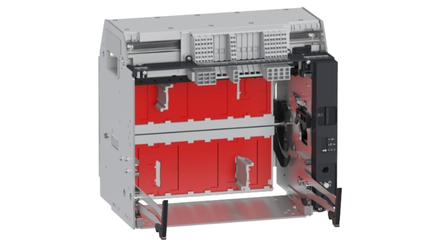 Schneider Electric Masterpact Chassis for use with Masterpact MTZ1 06-10 H1, Masterpact MTZ1 06-10 H2, Masterpact MTZ1