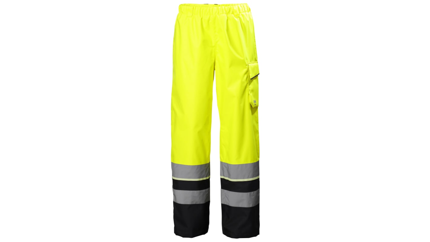 Pantalon de travail Helly Hansen, 116cm Unisexe, Noir/Vert/Blanc/Jaune