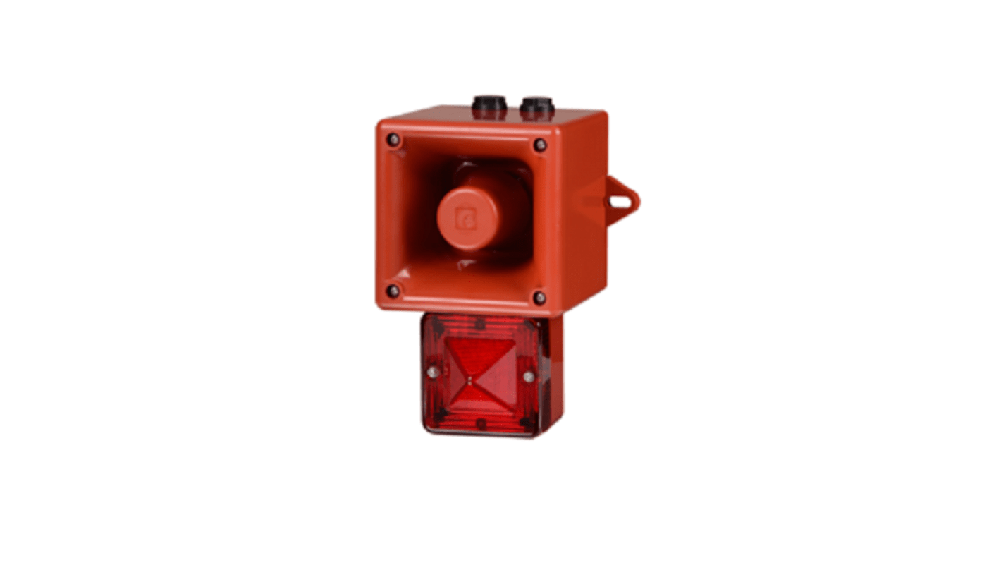 e2s AL105NX Xenon Blink-Licht Alarm-Leuchtmelder Orange, 230 V