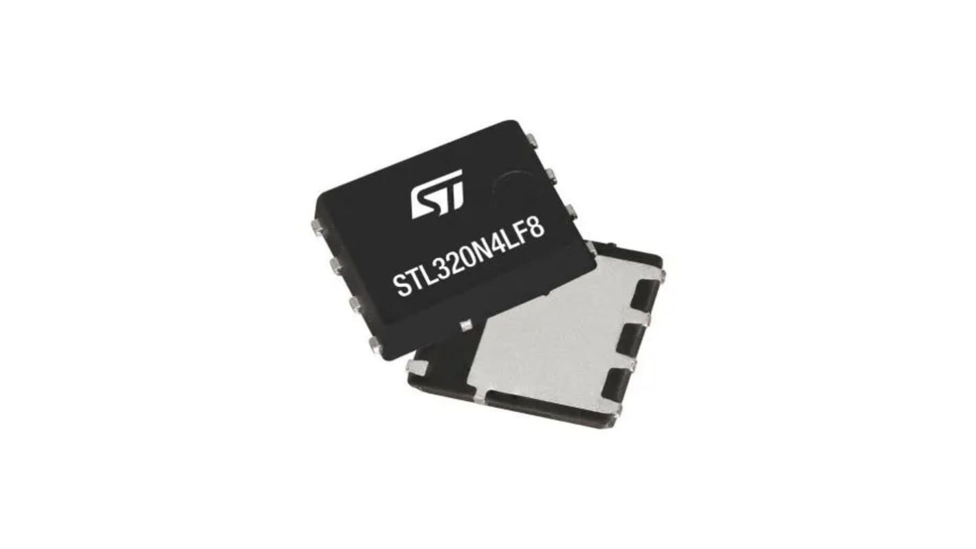 STMicroelectronics STL320N4LF8 N-Kanal, SMD MOSFET 40 V / 360 A, 8-Pin PowerFLAT 5 x 6