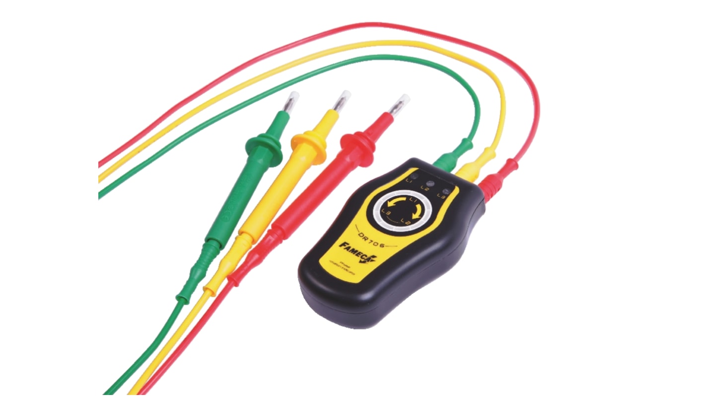 Indicador de rotación de fases Sibille