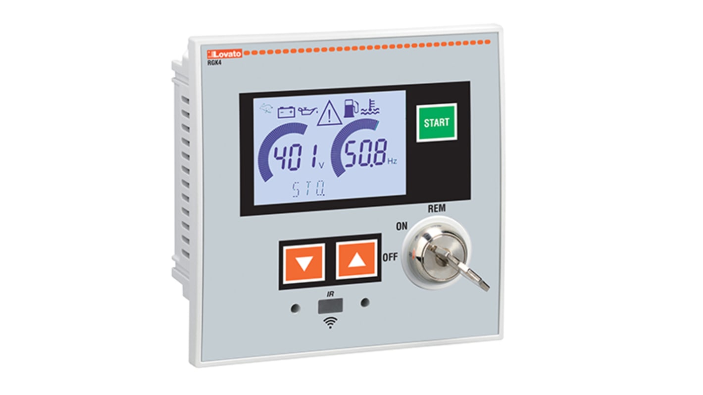 Indicateur numérique multifonction Lovato, LCD