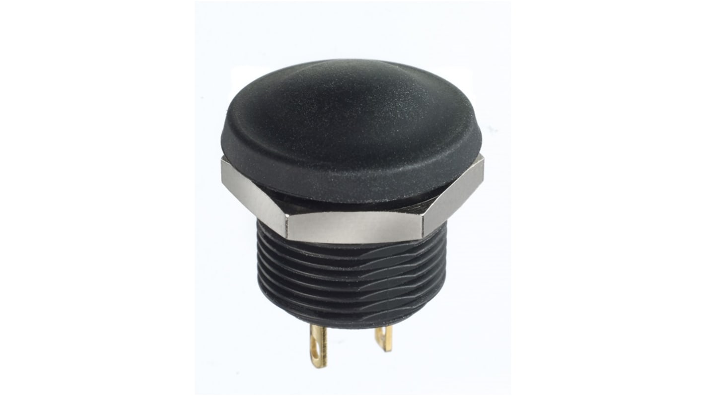 IXP3S12M APEM IX Series Push Button Switch, Momentary, Panel Mount