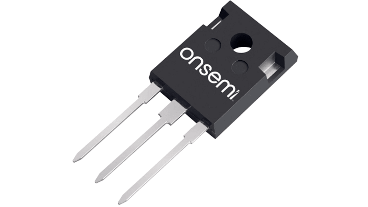 onsemi Nチャンネル MOSFET650 V 99 A スルーホール パッケージTO-247 3 ピン