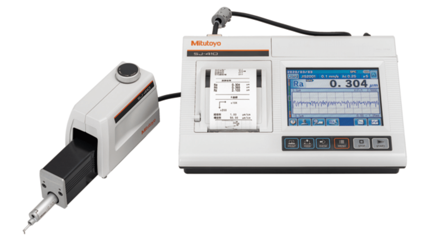 17858212D Skidless Surface Roughness Tester, 8 μm, 80 μm, 800 μm
