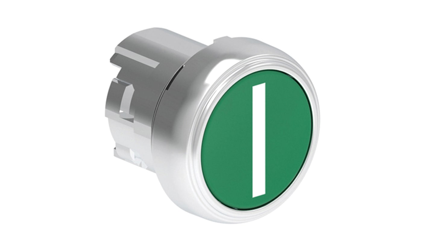 Bouton-poussoir Lovato, LPSB11 Vert, Ø découpe 22mm, Momentané