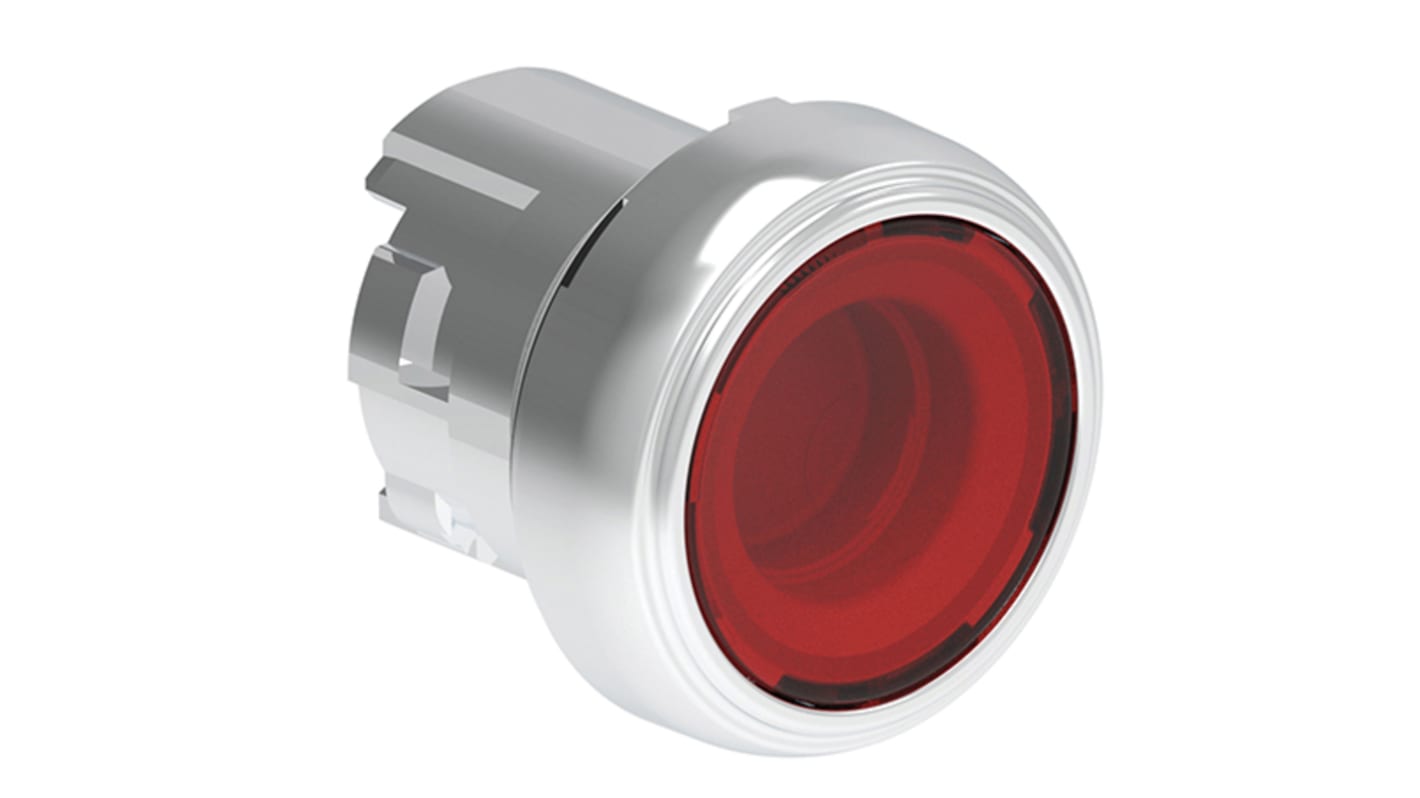 Bouton-poussoir Lovato, LPSBL10 Rouge, Ø découpe 22mm, Momentané