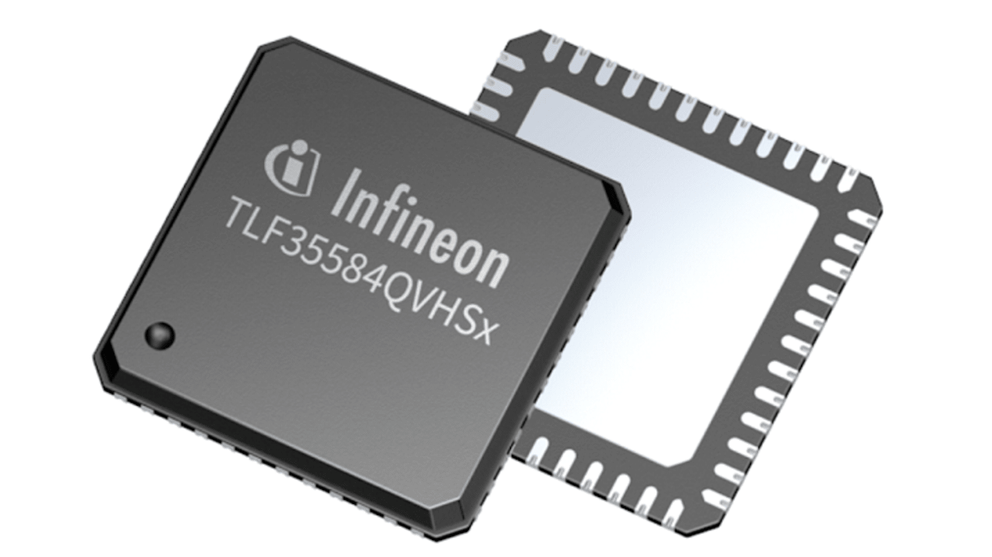 Infineon TLF35584QVHS1XUMA1, Battery Charge Controller IC, 40 V 48-Pin, PG-VQFN