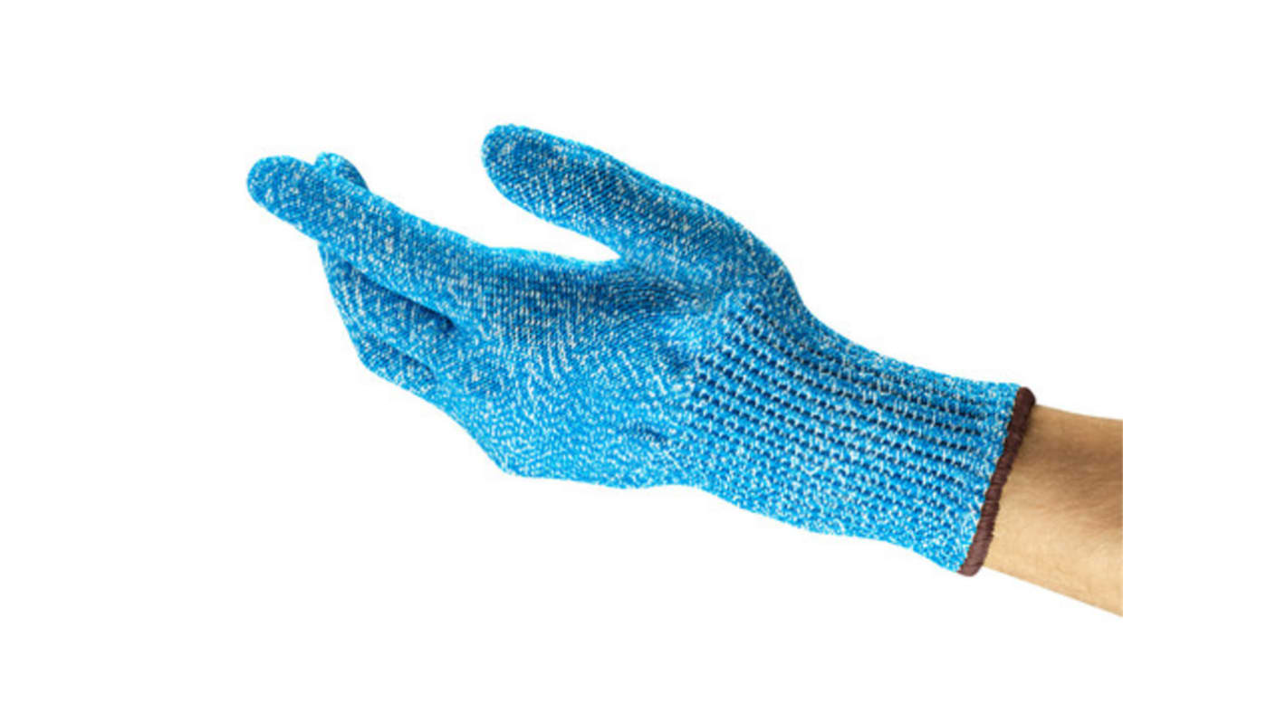 Ansell Blue Polyamide Cut Resistant Work Gloves, Size 8