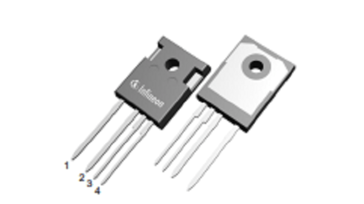 Infineon Nチャンネル MOSFET1200 V 225 A スルーホール パッケージTO-247-4 4 ピン