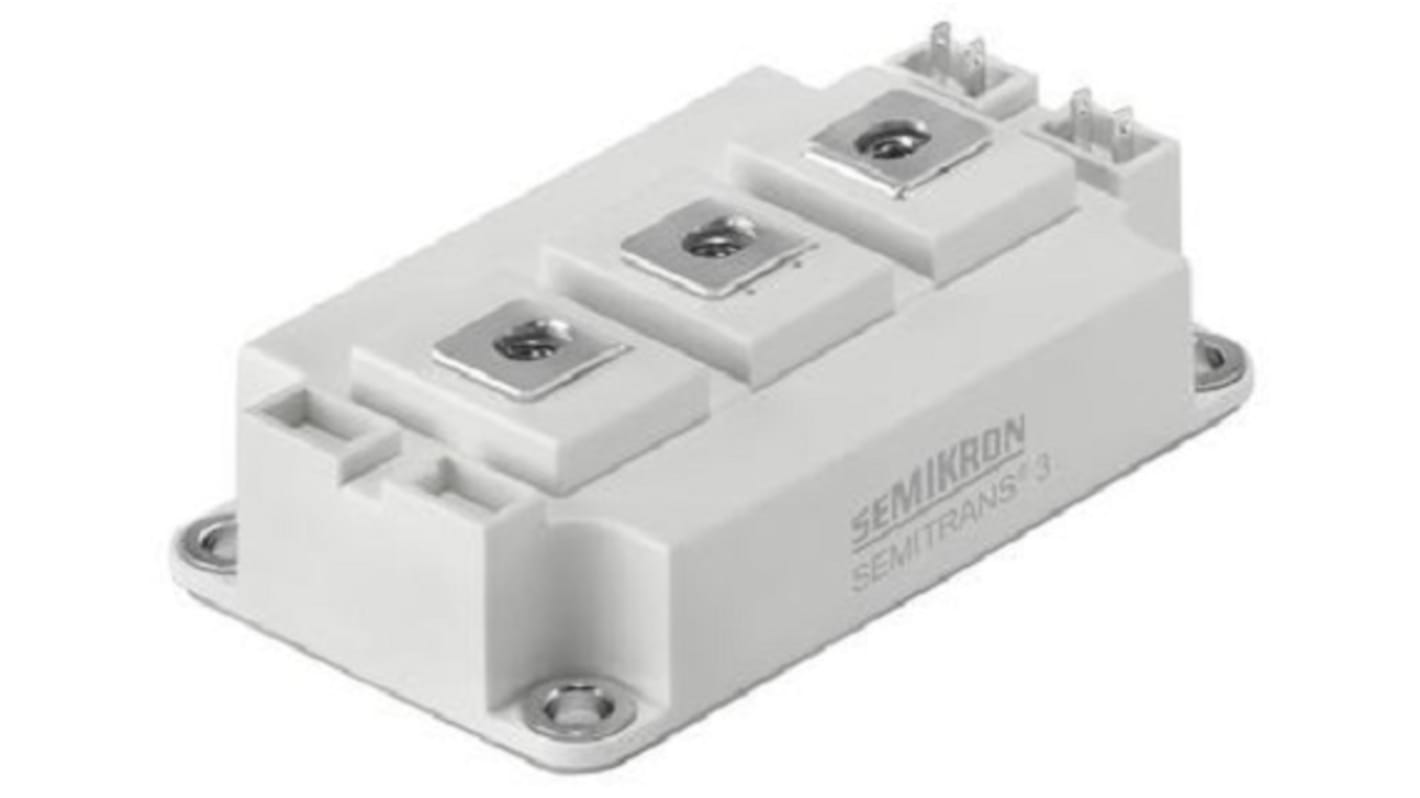 Semikron SKM200GB12F4 Half Bridge IGBT Transistor Module, 200 A 1200 V