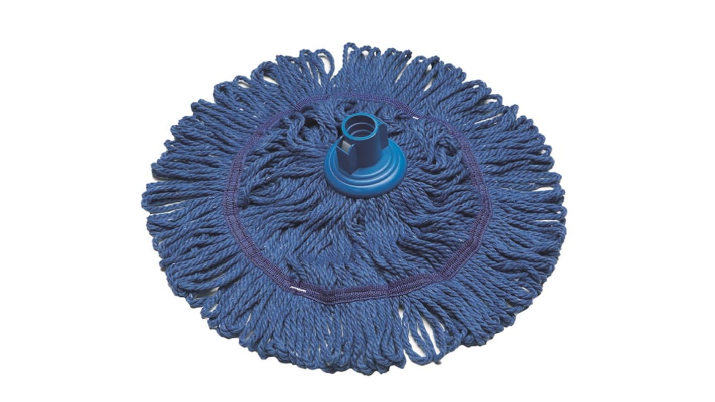 Vikan 200g Blue Cotton, Polyester Mop Head