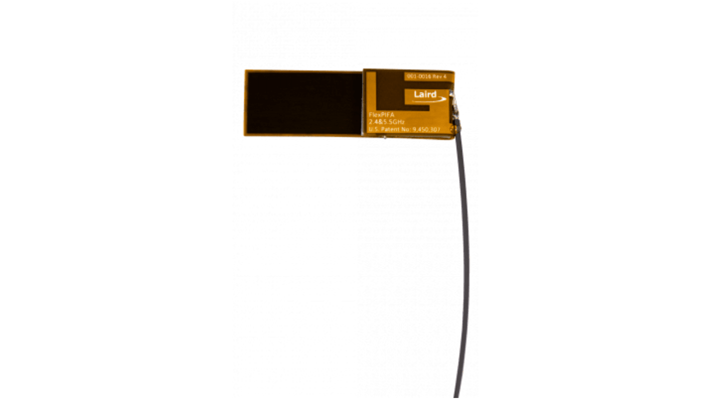 Ezurio EFB2455A3S-25MHF1 Plate WiFi Antenna with MHF1 Connector, WiFi