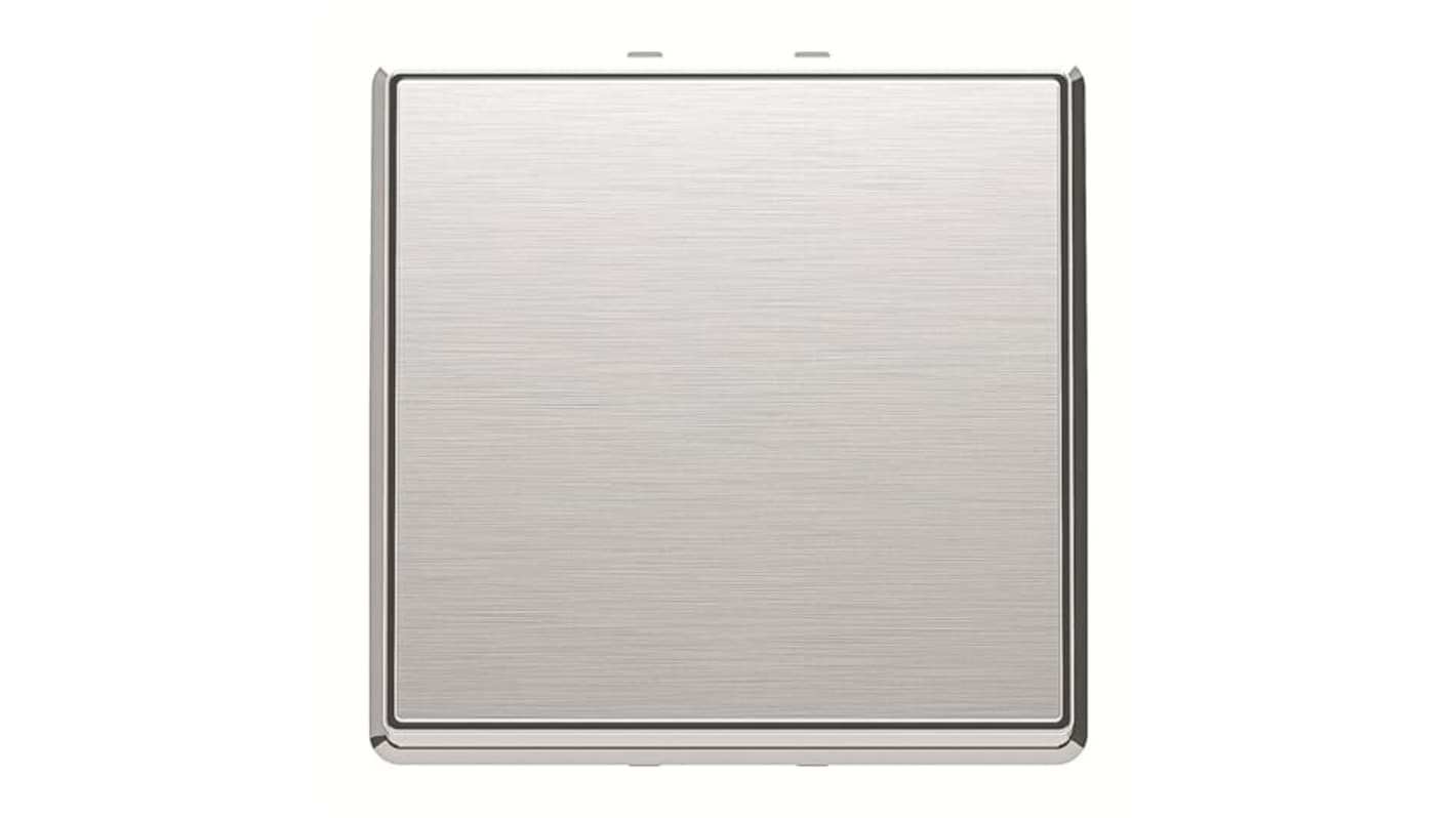 ABB Guld 16A 35mm Rustfrit stål 91mm Ikke-illuminerede IP20 2CLA680400N1756 Stainless Steel 35mm Planforsænket