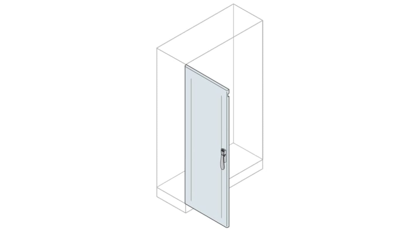ABB AM2 Series Steel RAL 7035 Blind Double Door, 500mm W, 2.2m L for Use with IS2 Enclosures